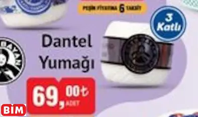 ÖREN BAYAN DANTEL YUMAĞI 3 KATLI